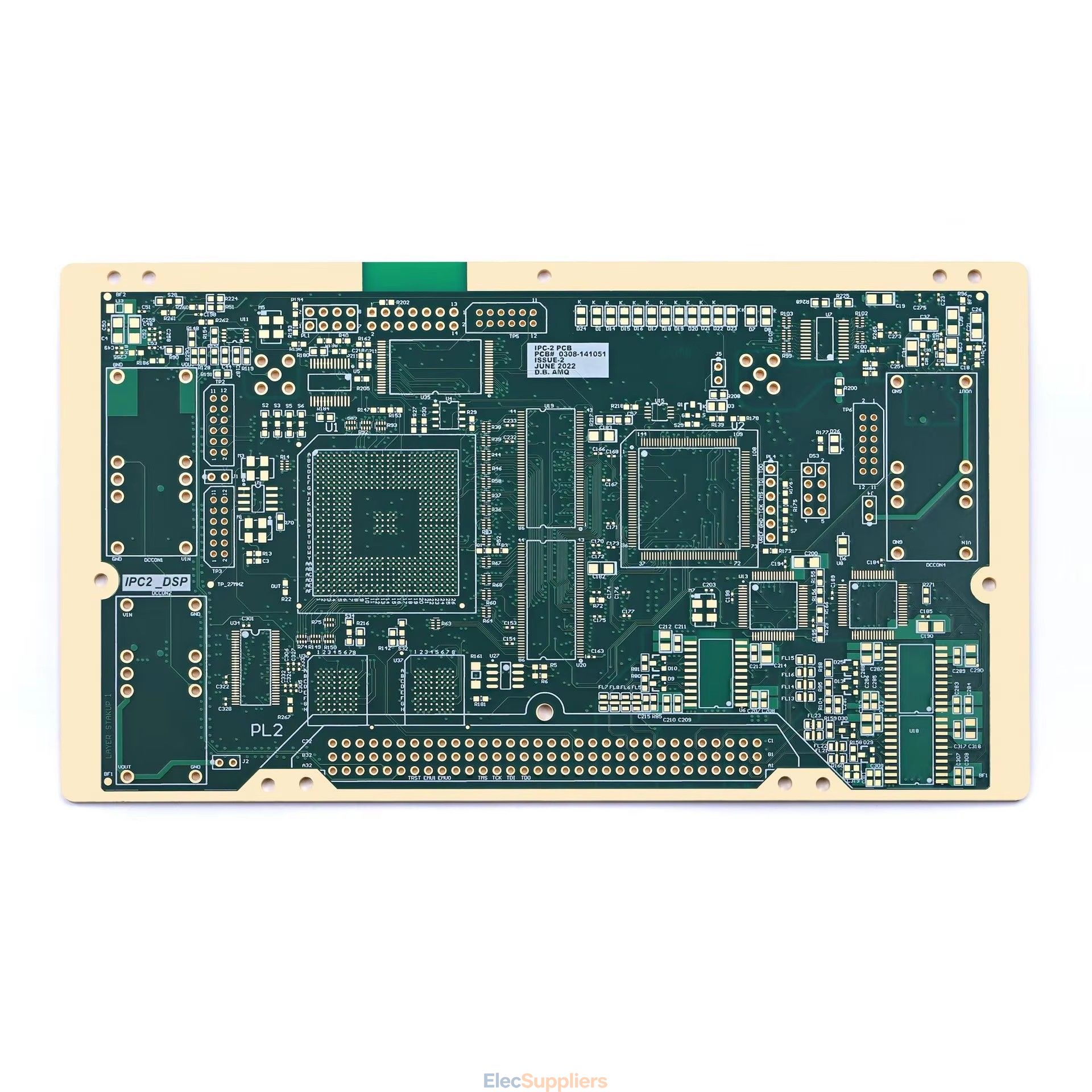 8 Layer Copper Base Multilayer Power PCB with Metal Edge