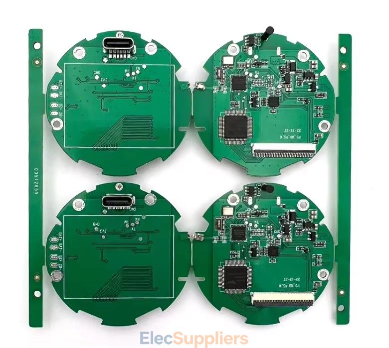 Custom Single-Sided FR-1 PCB with OSP Surface Finish