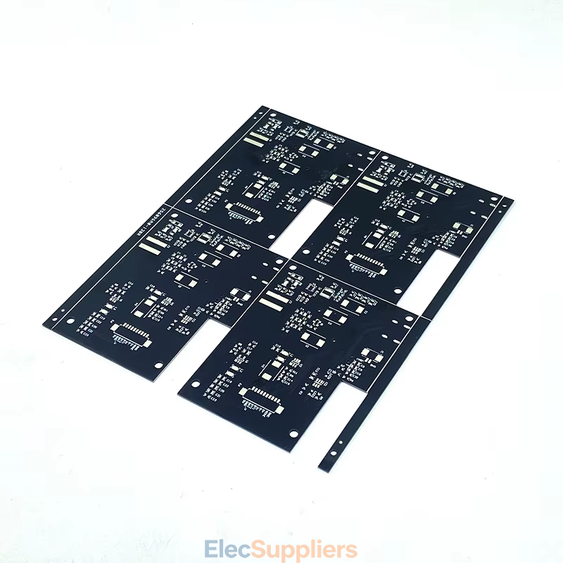 Matte Black Double-Sided FR4 PCB for Inverter Applications