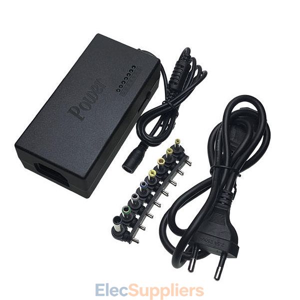 96W Adjustable AC DC Power Adapter 12V-24V 4A Multi-Plug Power Supply