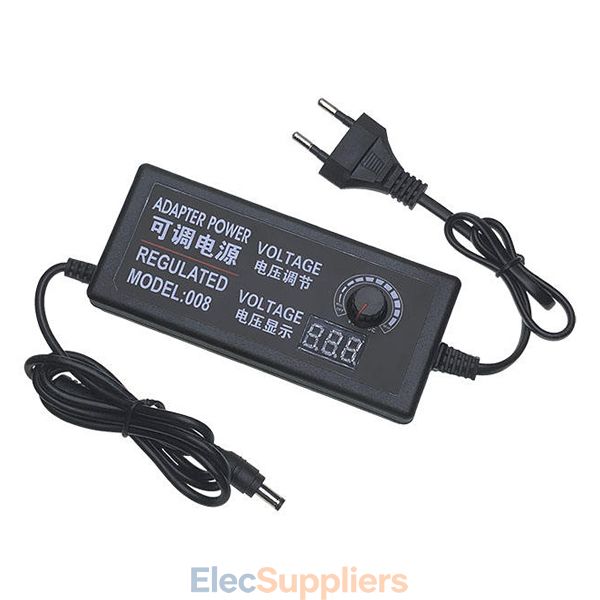 9V-24V Adjustable AC DC Power Adapter Universal Variable Voltage Supply