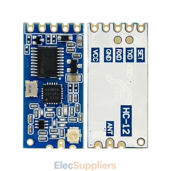 HC-12 433MHz Long Range Wireless UART Transceiver Module SI4438 3