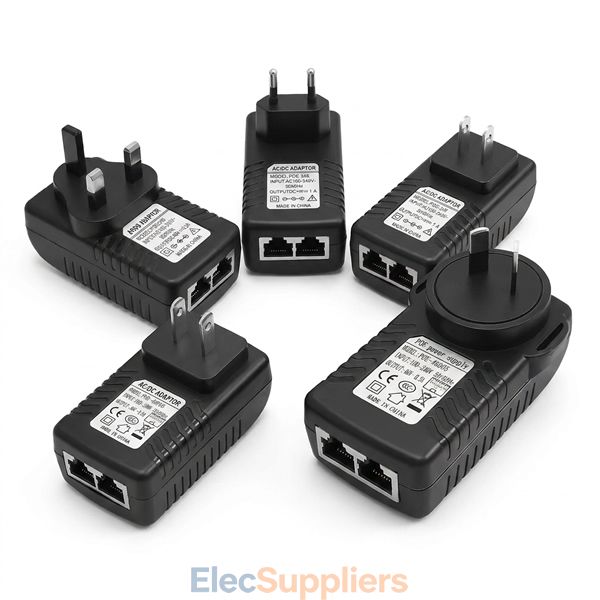 48V 0.5A 24W PoE Injector Power over Ethernet Adapter