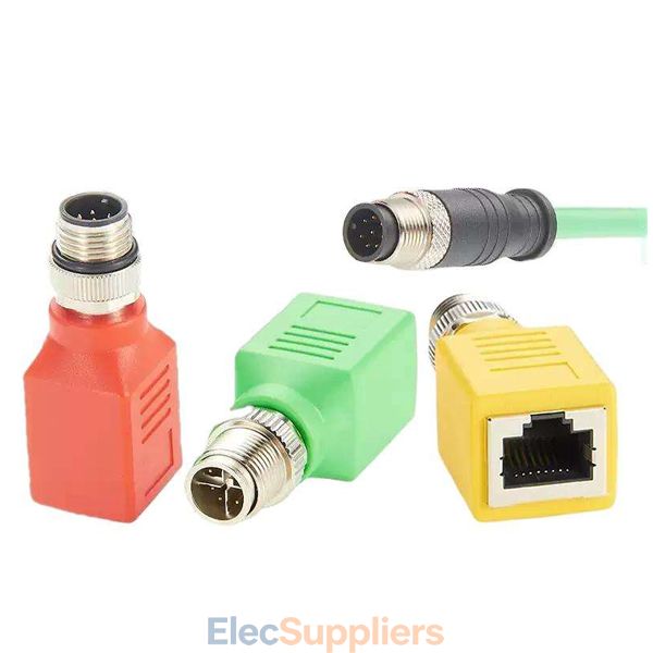 M12 MRJ21 Ethernet Extension Adapter for Industrial Network Connectivity