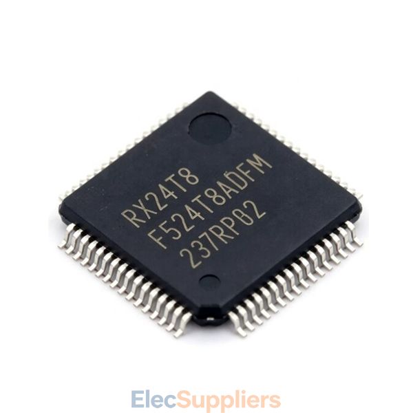 R5F524T8ADFM 32-Bit RX24T Microcontroller 80MHz 128KB Flash LFQFP-64