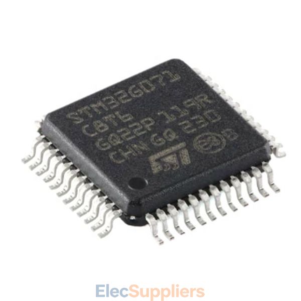 STM32G071C8T6TR 64MHz Arm Cortex-M0+ MCU 64KB Flash LQFP-48