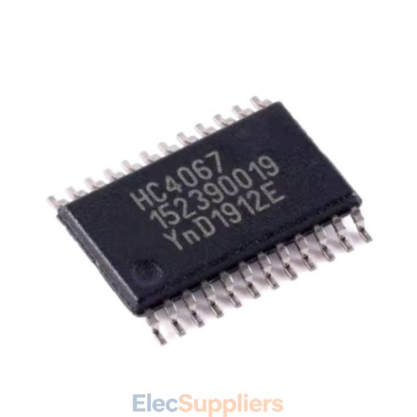 74HC4067PW,118 16-Channel Analog Multiplexer Demultiplexer 24-TSSOP