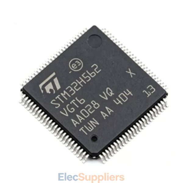 STM32H562VGT6 Arm Cortex-M33 250MHz MCU 1MB Flash 100-LQFP